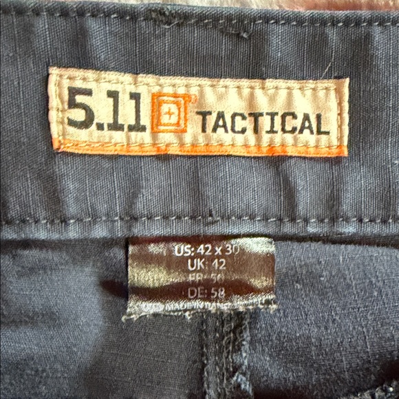 5.11 Tactical Men's Cargo Pants - Black - Picture 2 of 5